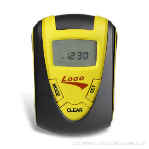 Multifunction Pedometer with Clip and Stopwatch, Calculates Calories Burned